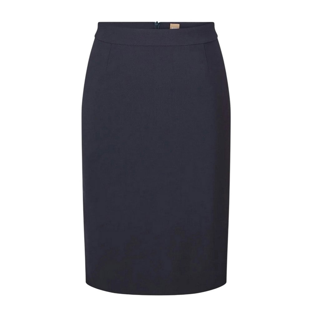 Boss Womens/Ladies Vilea Pencil Skirt - Blue