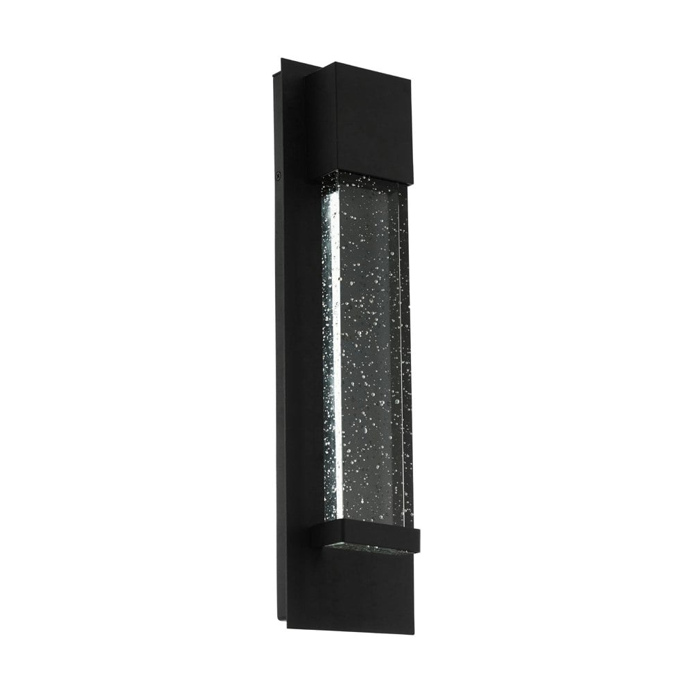 EGLO Villagrazia LED Exterior Glass Bubble Effect Wall Light
