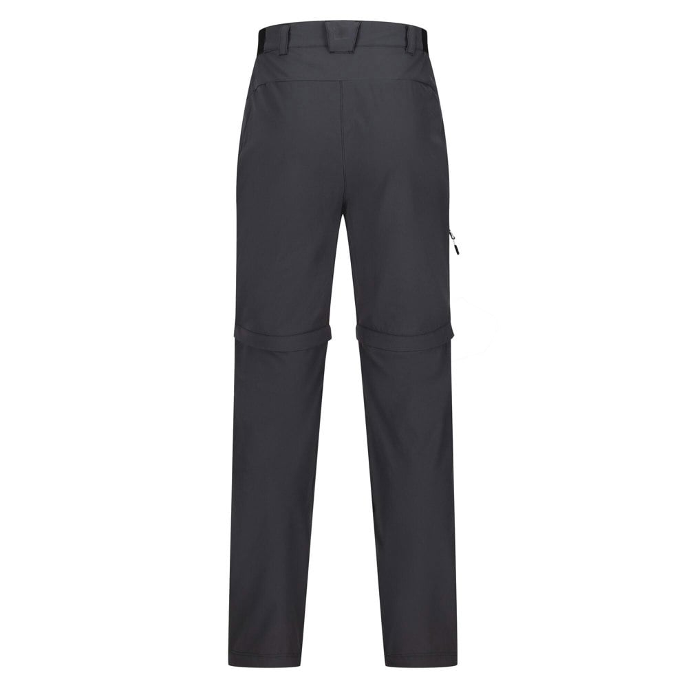 Regatta Mens Travel Light Zip-Off Trousers - Ash