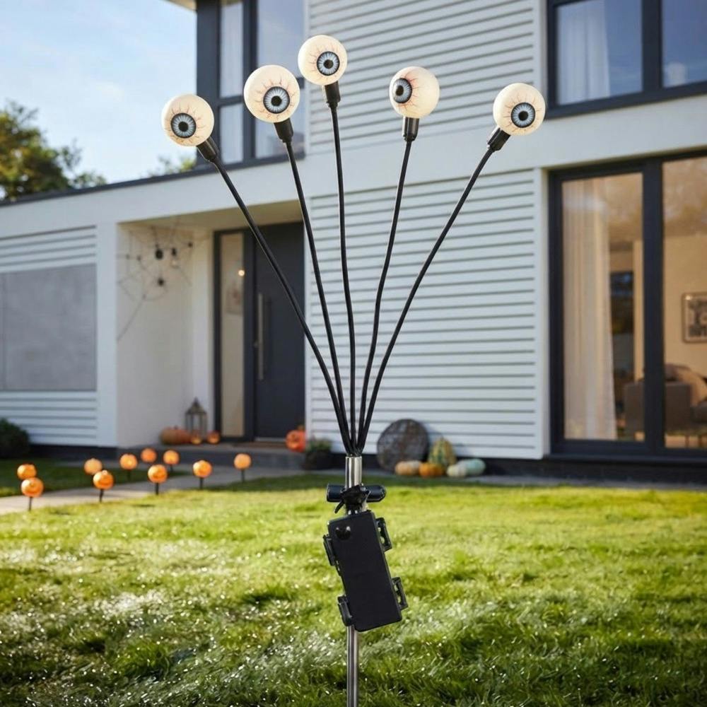 Garden Greatness Halloween Five Eyeball Spooky Stake Light