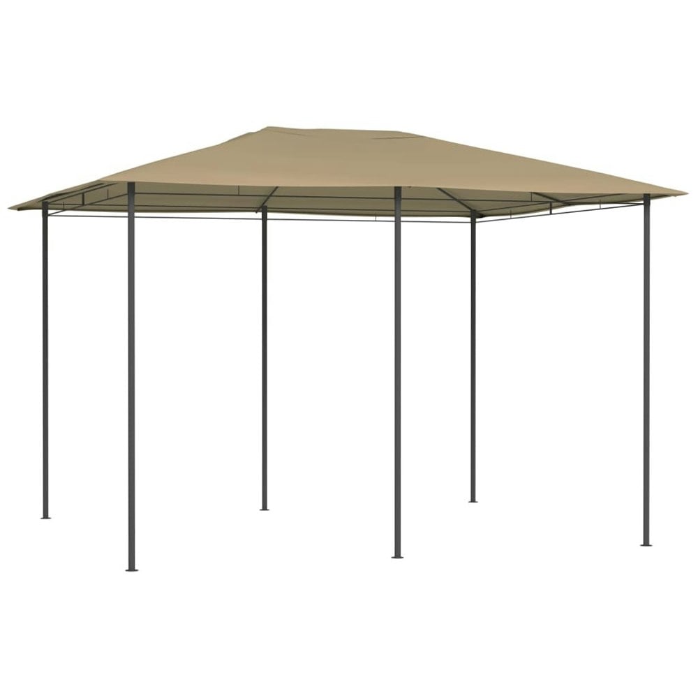 Berkfield Gazebo 3x4x2.6 m Taupe 160 g/ma_