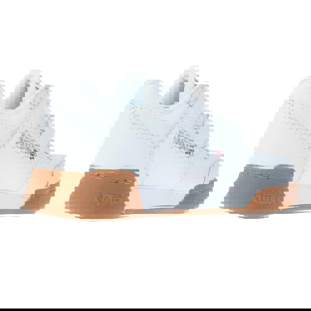 Reebok Womens/Ladies Grain Leather Workout Trainers - White