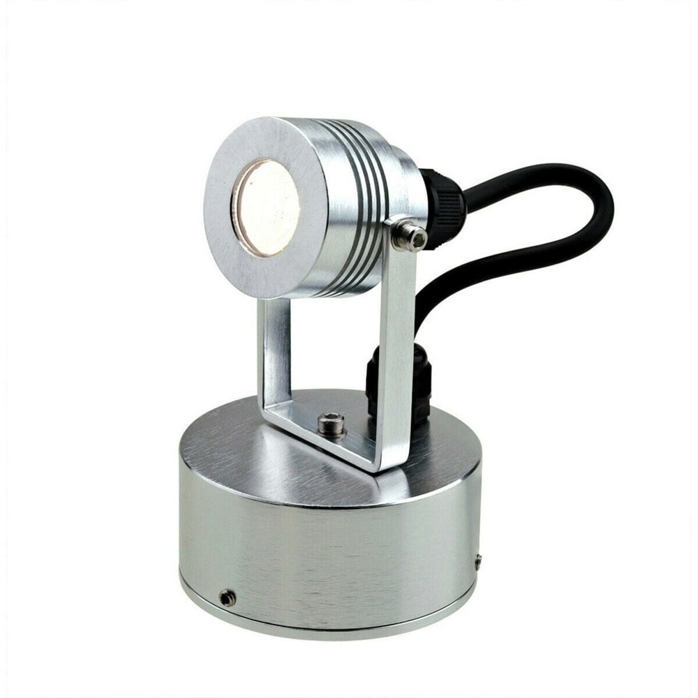 Outdoor IP54 Wall Light Sconce Anodised Aluminium LED 1W Bulb External d01113 Loops
