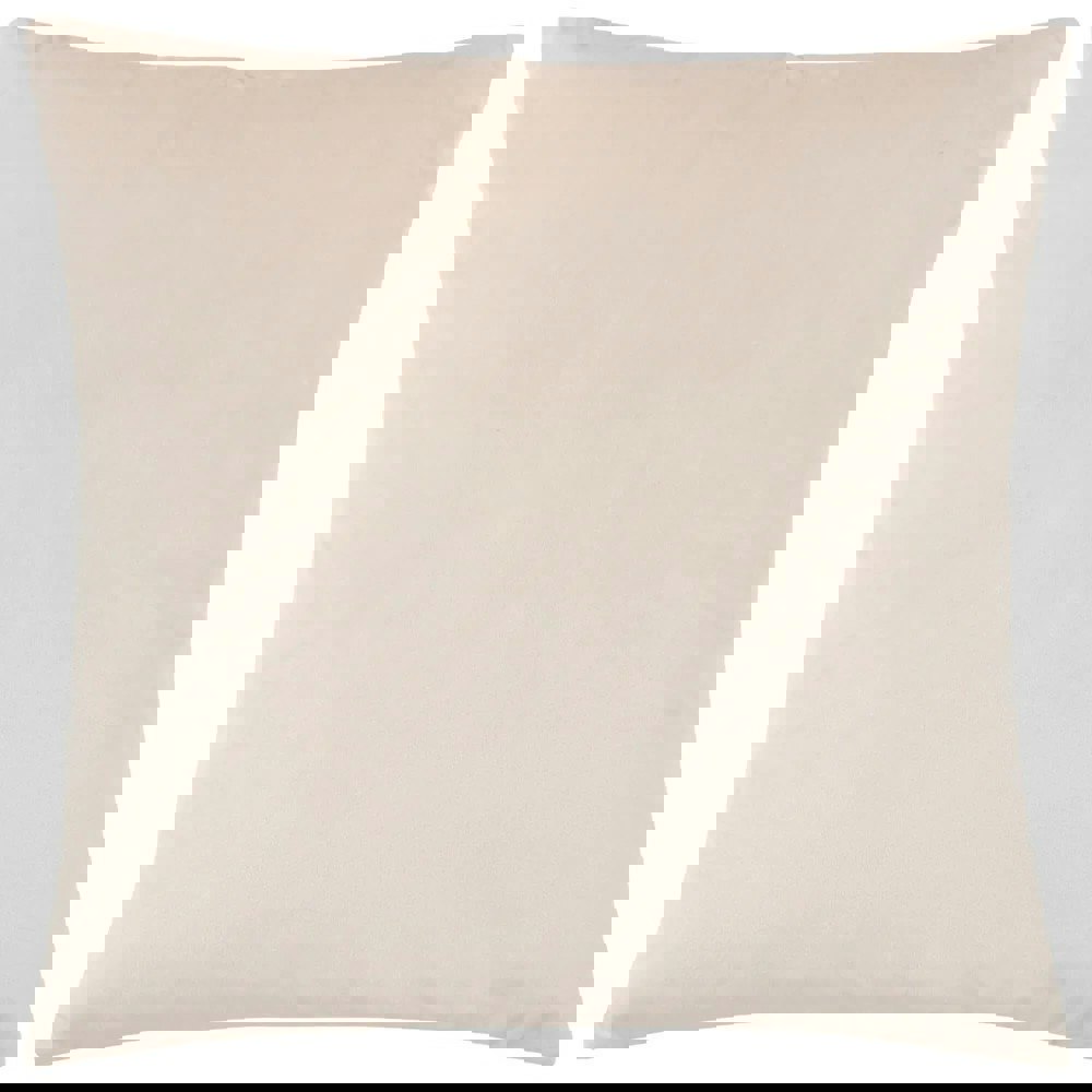 Paoletti Henley Jacquard Velvet Cushion Cover - Warm Taupe