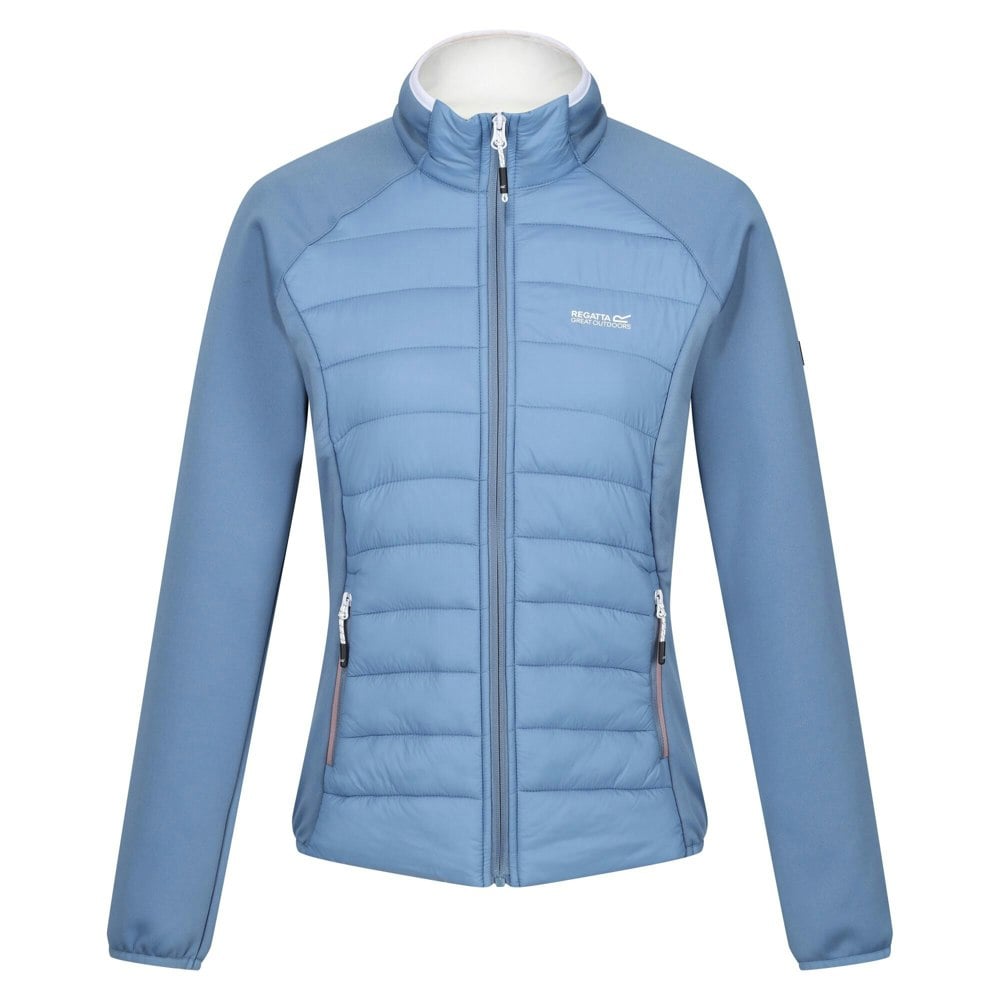 Regatta Women's Clumber V Hybrid Jacket - Coronet Blue/White