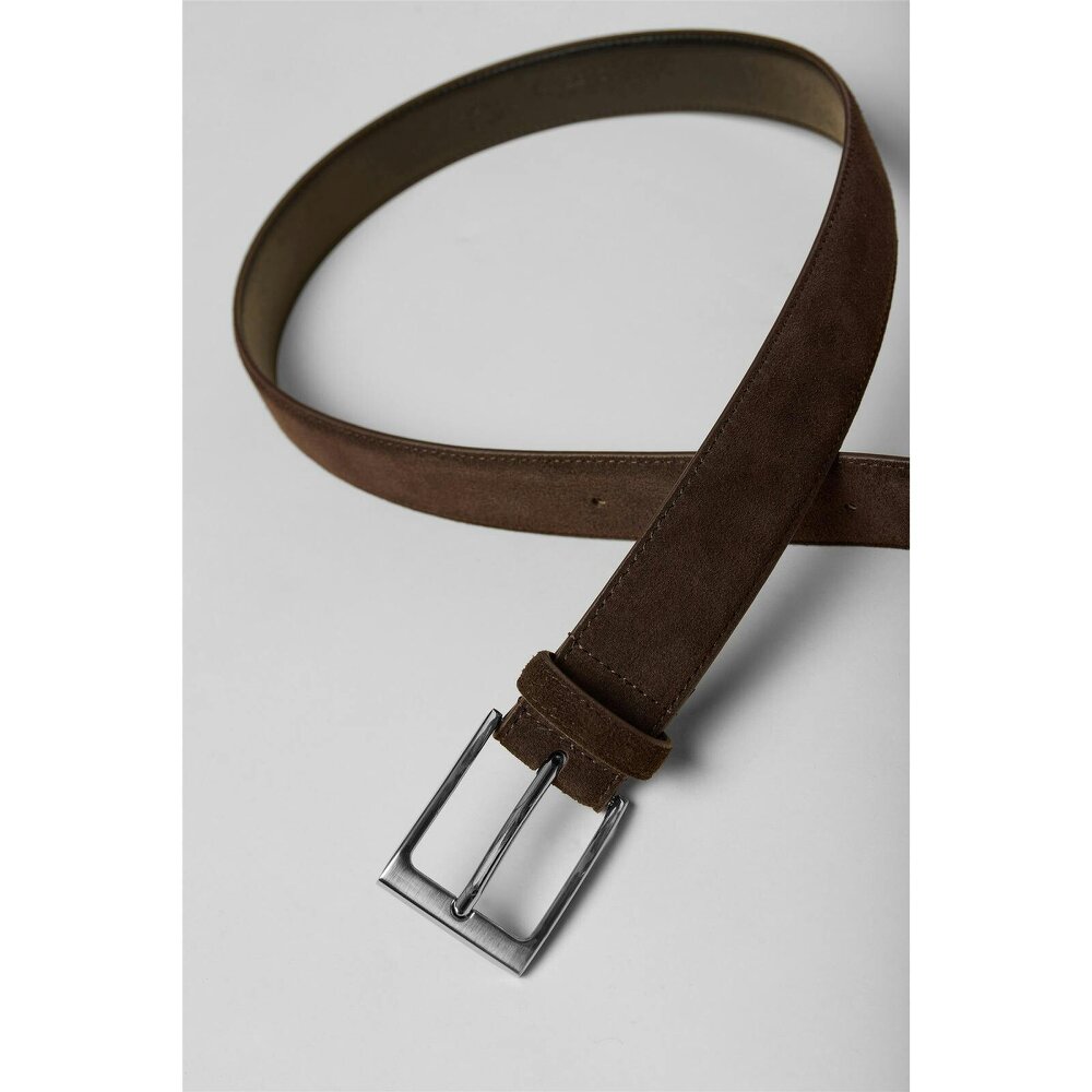 Antique Rogue Atlas Suede Leather Belt
