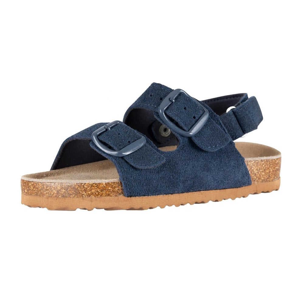 Trespass Childrens/Kids Chiron Suede Sandals - Navy