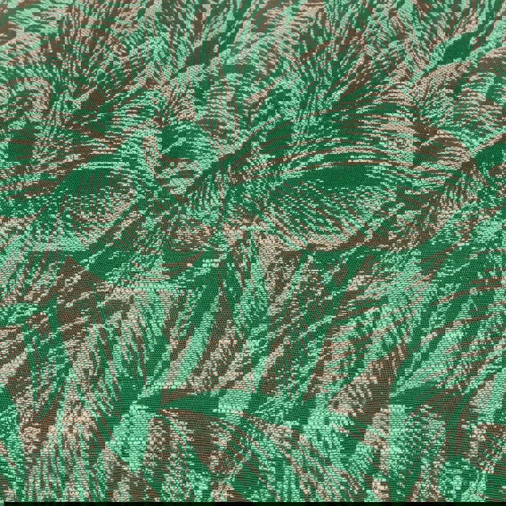 Wylder Nature Grantley Jacquard Piped Cushion Cover - Emerald