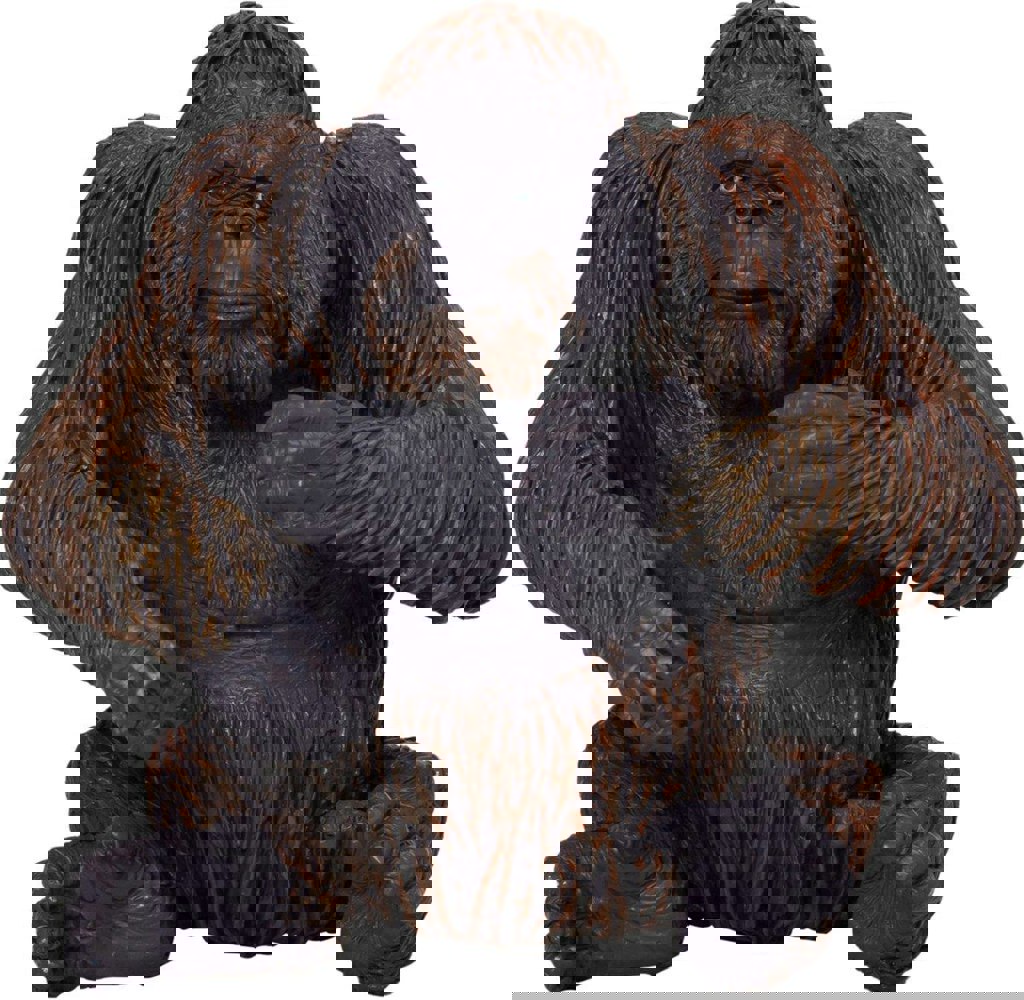 Mojo Fun Orangutan Zoo Animal Toy Figure 7 cm Height Approx - 381028