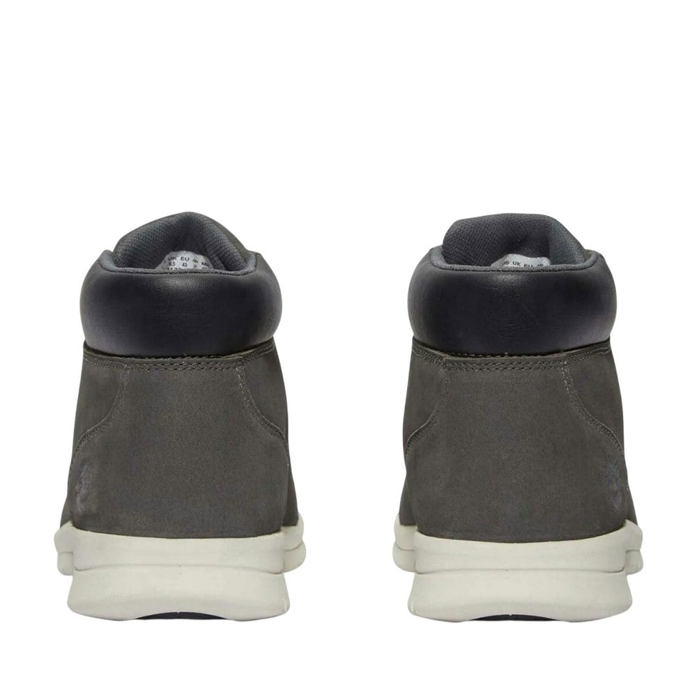 Timberland Mens Graydon Basic Leather Lace Up Ankle Boots - Grey