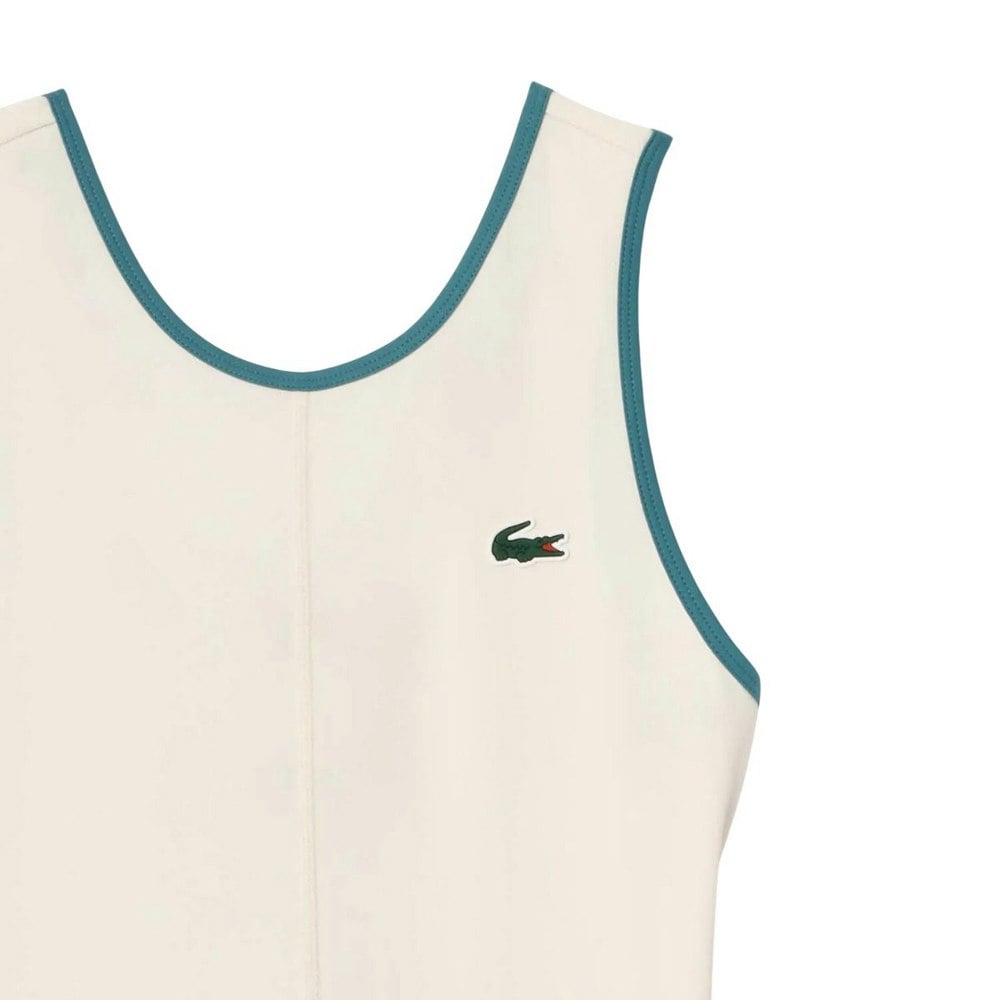 Lacoste Womens/Ladies Ultra Dry Tennis Dress - White/Blue
