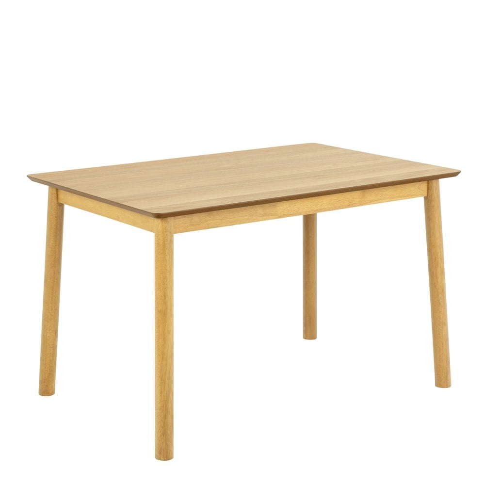 Furniture To Go Barlow Rectangular Dining Table in Matt Oak