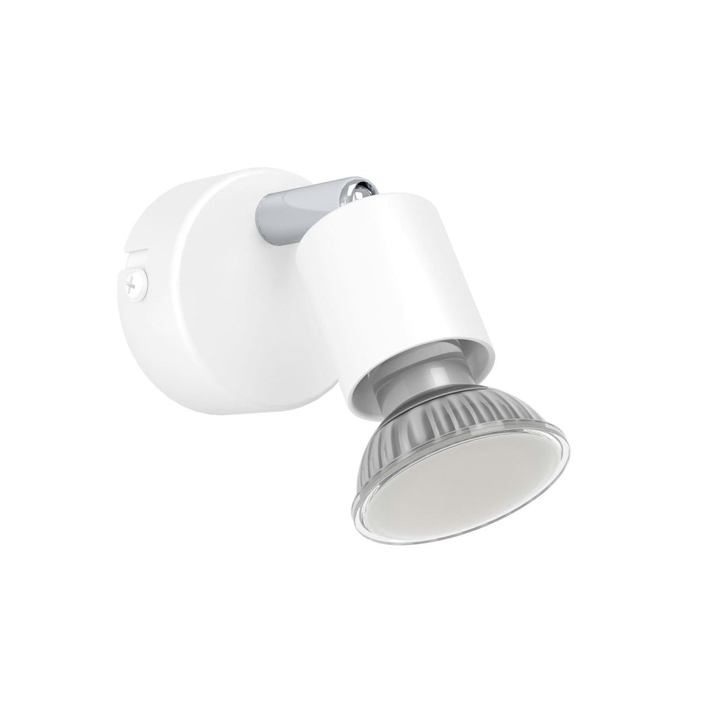 EGLO Basic Stecci-E White Plastic Eco-Friendly Spotlight