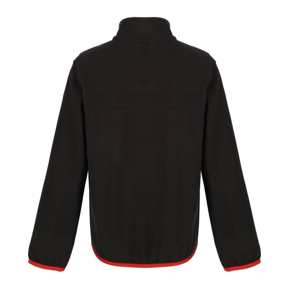 Regatta Boy's Microfleece Full Zip Fleece Jacket - Black