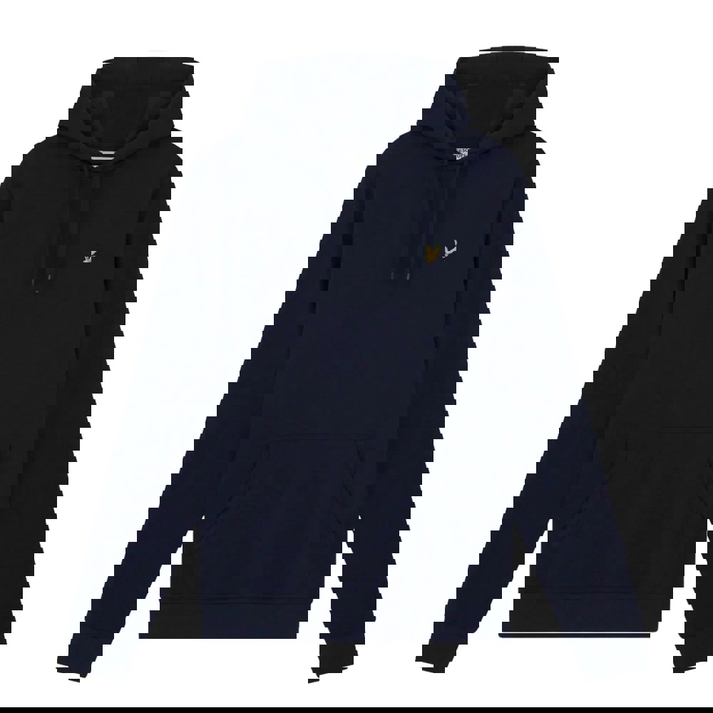 Lyle & Scott Mens Pullover Hoodie - Dark Navy