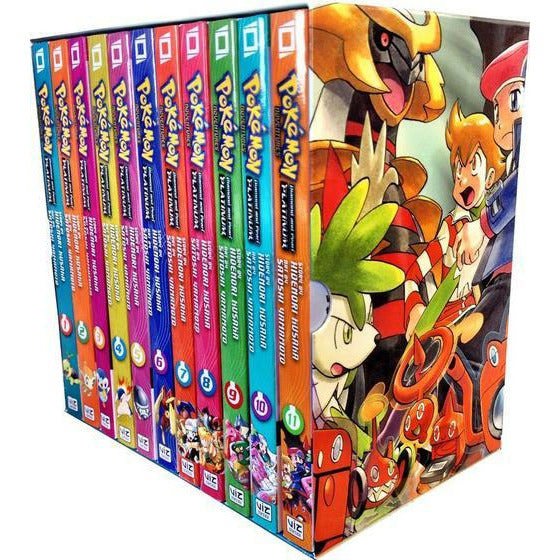 Pokemon shops Manga Books Set