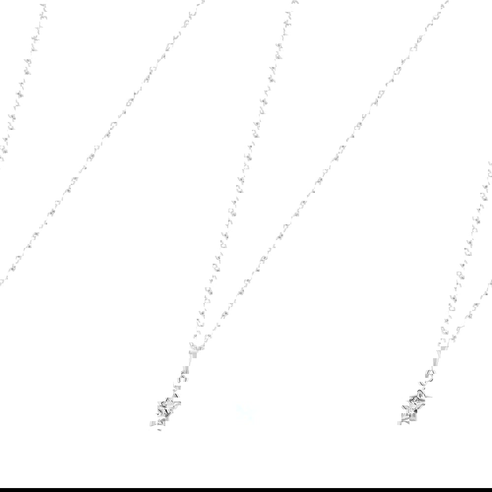 LaBante London Ethically & Sustainably Made Moissanite Divine Star Sterling Silver Necklace