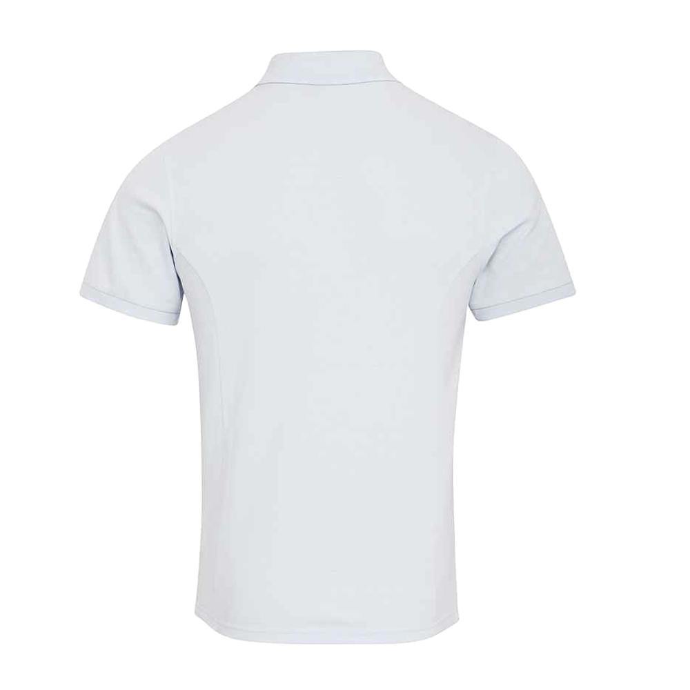 Premier Mens Coolchecker Plus Piqu Polo Shirt - White