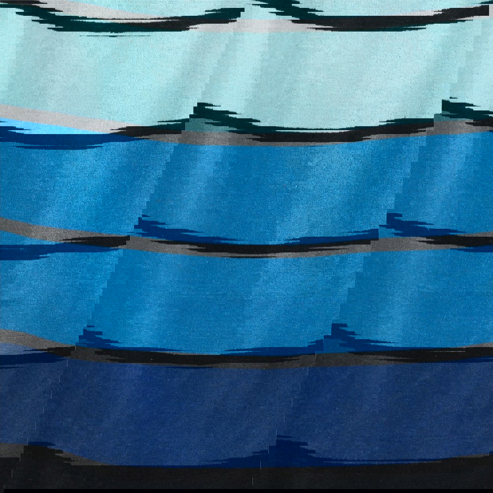 HomeSpace Direct Large Striped Beach Towel Multi