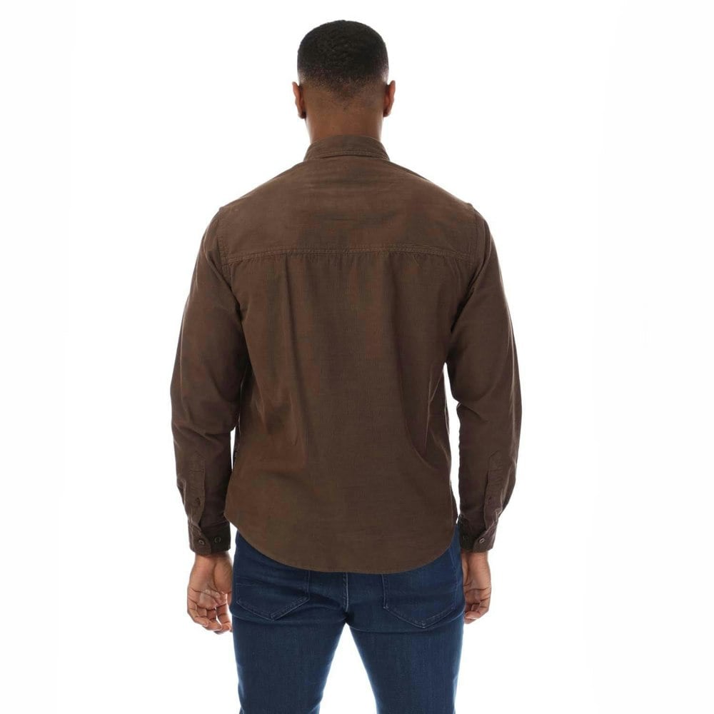 Boss Mens S-Owen Casual Shirt - Brown
