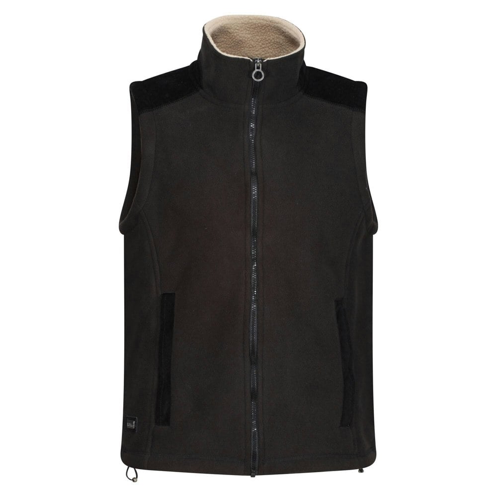 Regatta Mens Faversham Fleece Body Warmer - Black