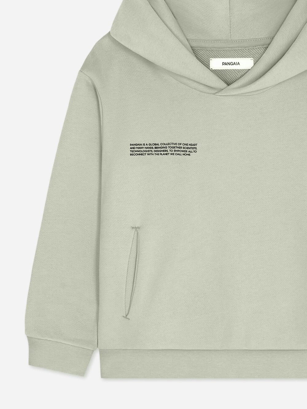 PANGAIA Kids NOOS Midweight Hoodie in Grey