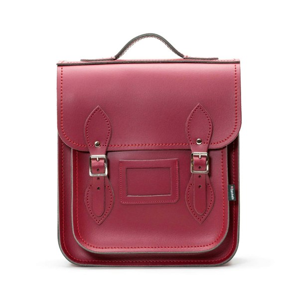 Oxblood Leather City Backpack - Backpack - Zatchels