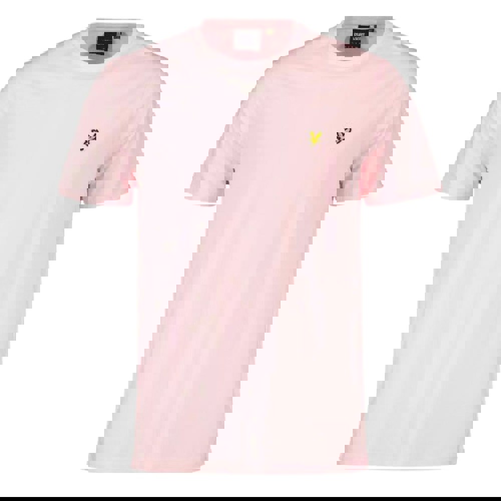 Lyle & Scott Field Thistle Pink Plain T-Shirt