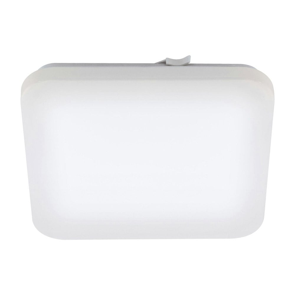 Wall Flush Ceiling Light Colour White Shade White Plastic Bulb LED 17.3W Loops