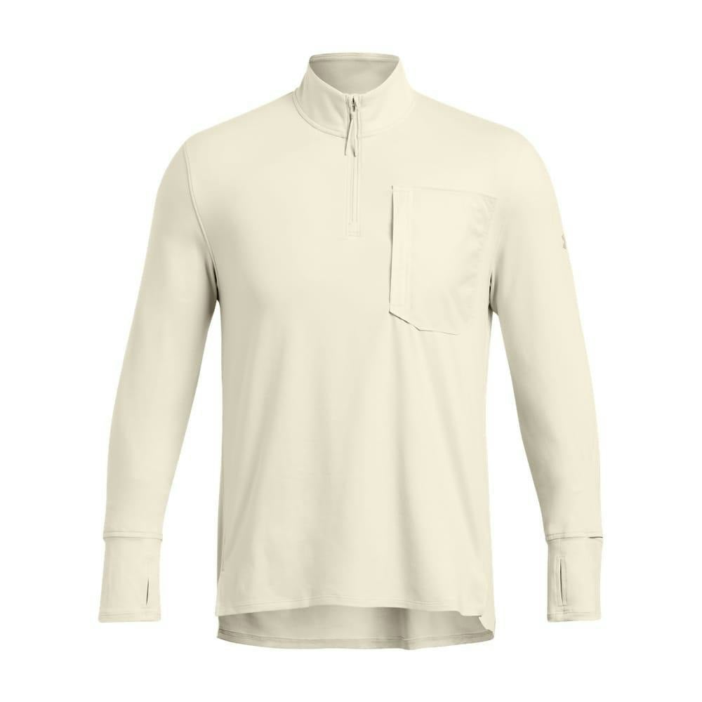 Under Armour Mens Trail Run Quarter Zip Top - Brown