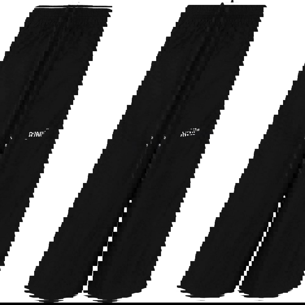 Off-White Diag Outline Black Track Shorts L