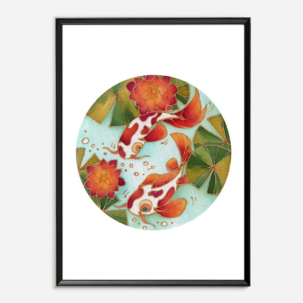 Batik Ying - Koi of Luck Print