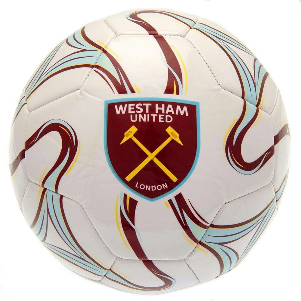 West Ham United FC Cosmos Football - White/Claret Red/Light Blue