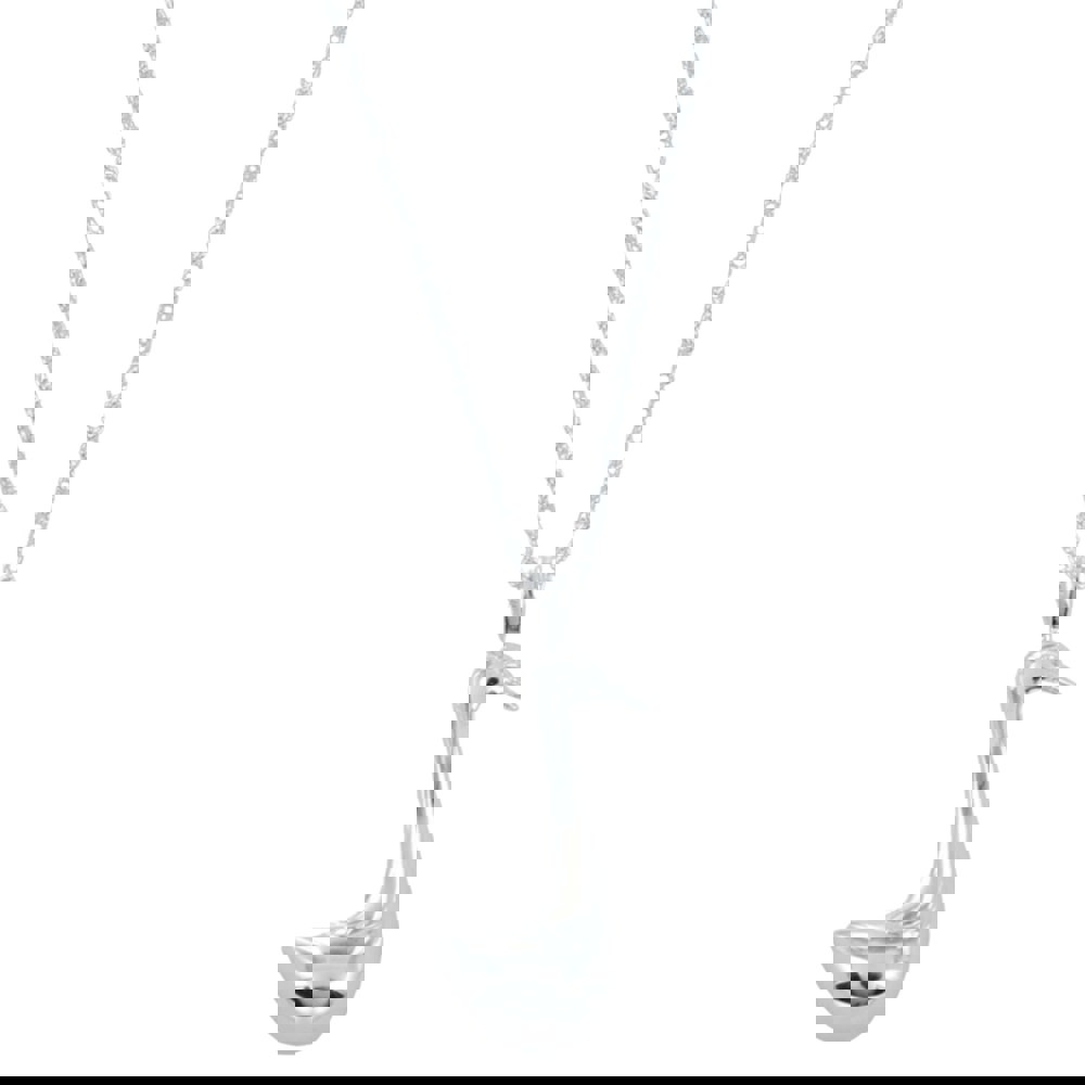 Runner Duck Sterling Silver Necklace - Reeves & Reeves