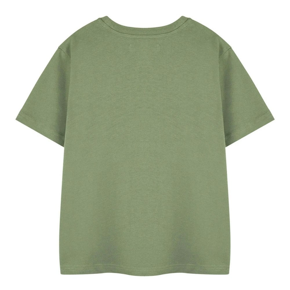 Minecraft Boys Boom Cotton T-Shirt - Green