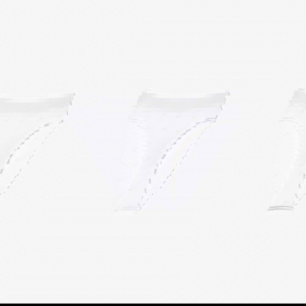 Lacoste Womens Cotton Stretch Briefs - White