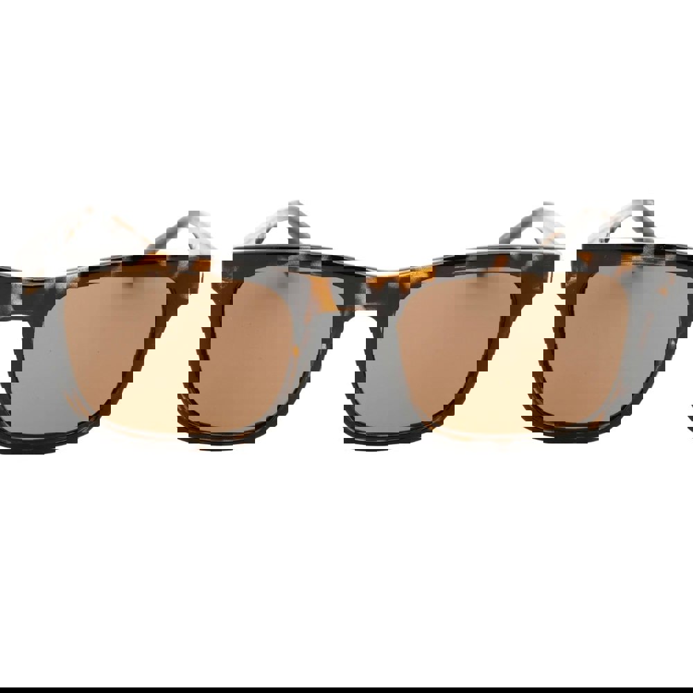 Calvin Klein Brown Lens Tortoise Brown Sunglasses