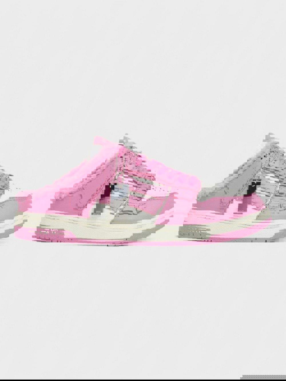 Amiri Wmns Skel Top Low Mule Shearling Pink - Supplied FashionAmiri