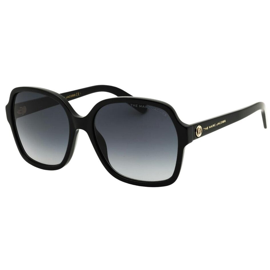 Marc Jacobs Oversized Lens Black Sunglasses