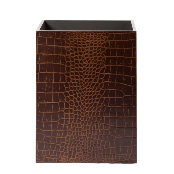 Chelsea Waste Bin - Luxury Vintage Croc