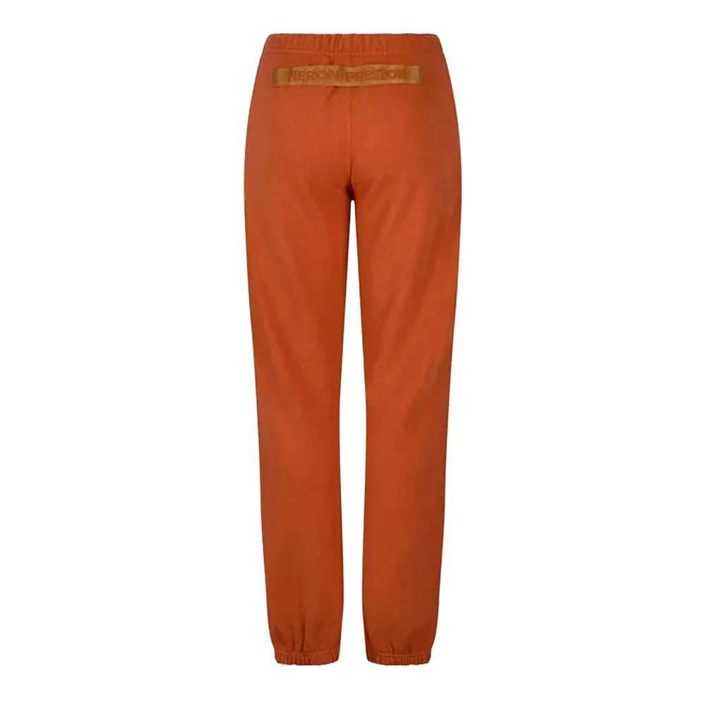 Heron Preston Womens/Ladies CTNMB Taped Sweatpants - Orange/White