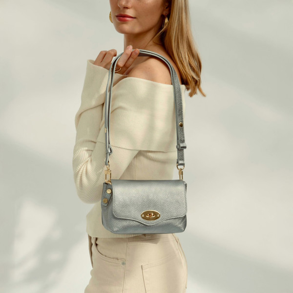 Apatchy London Pewter Maddie Bag