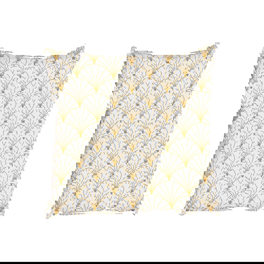 Benjamin Tate Design Vintage Art Deco Geometric decorative texture (Outdoor Cushion)