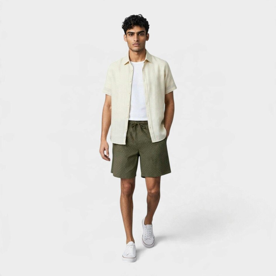 Aimé Leon Dore Foulard Swim Shorts Green