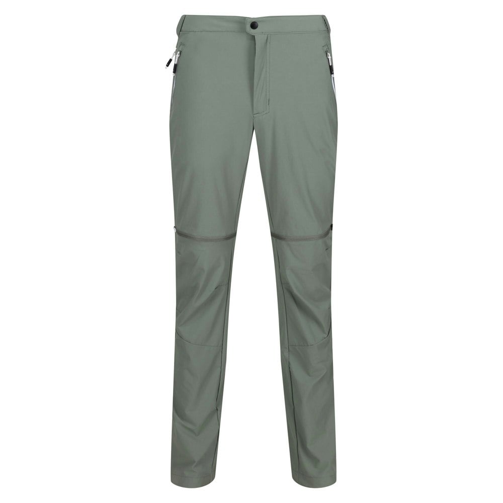 Regatta Mens Mountain Zip-Off Trousers - Agave Green