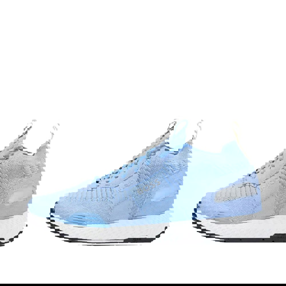 Boss Mens Titanium Suede Panel Running Trainers - Light Blue
