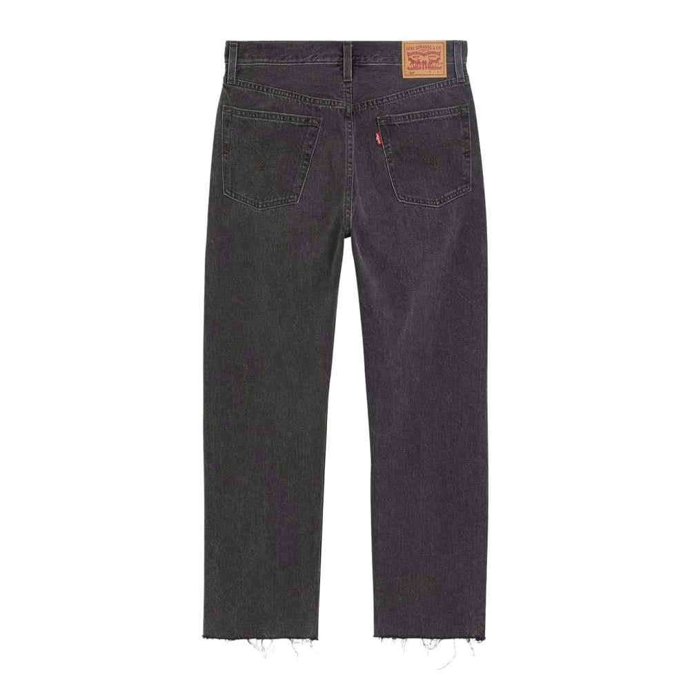Levis Womens Get Off My Cloud Crop Jeans - Black