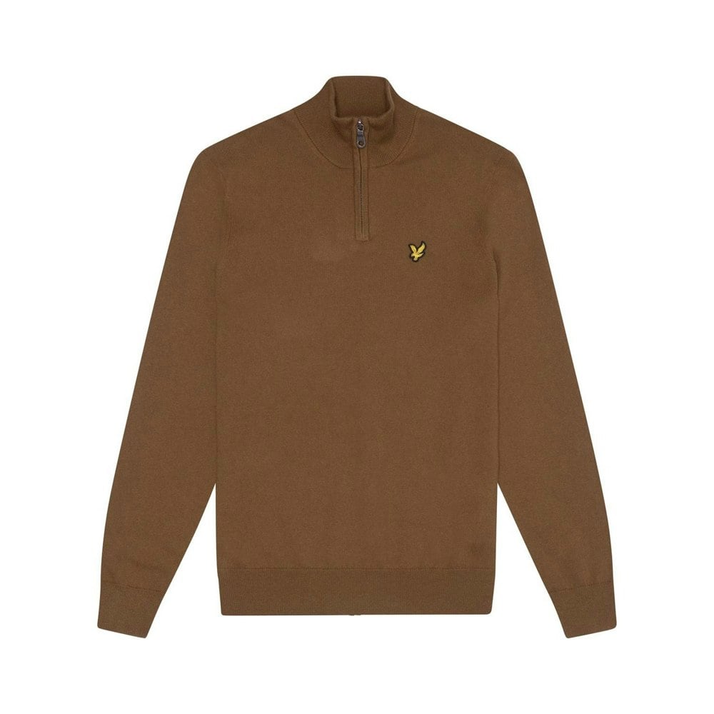 Lyle & Scott Mens Cotton Merino Jumper - Wild Nettle