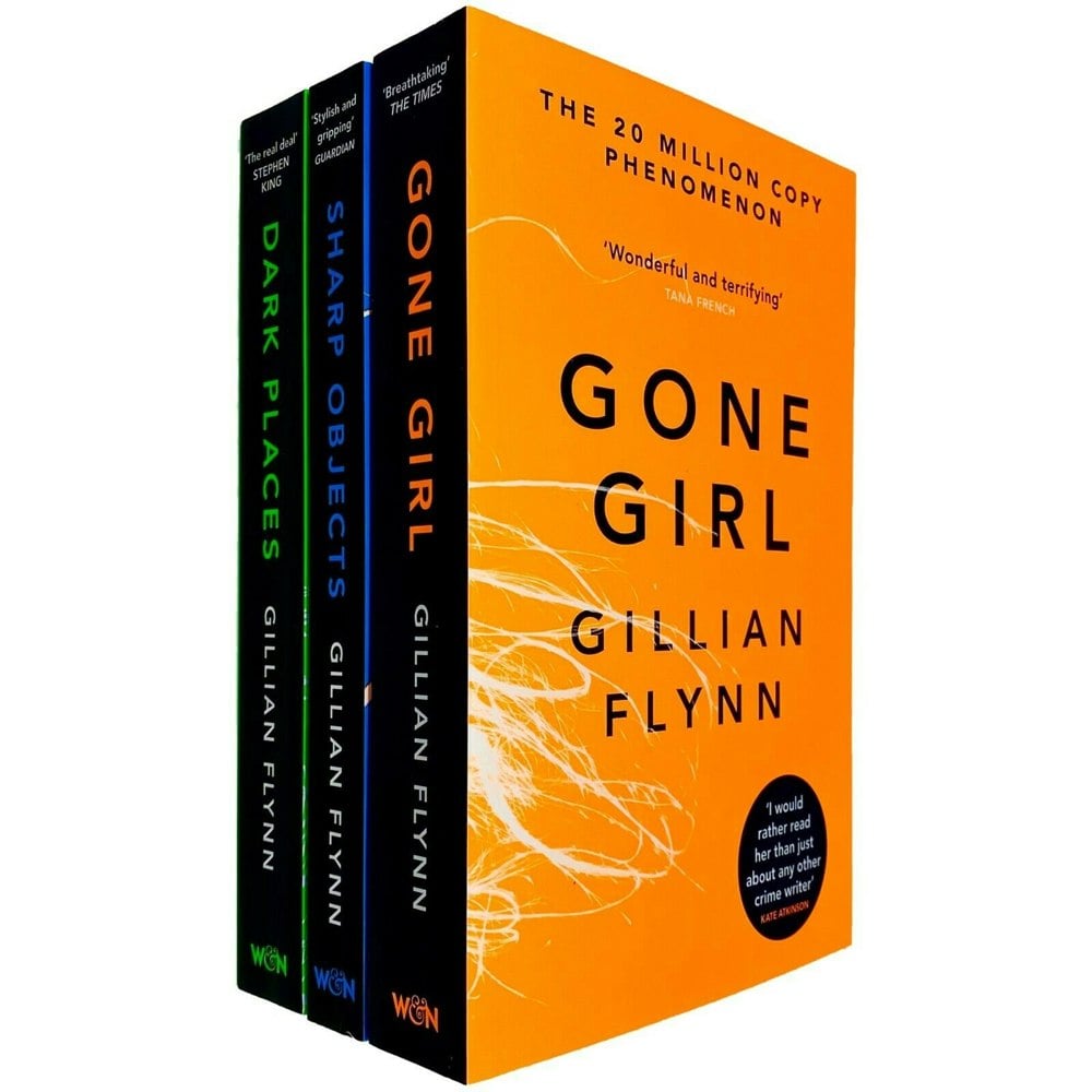 Gillian Flynn Series 3 Book Set - Gone Girl, Dark Places, Sharp Objects