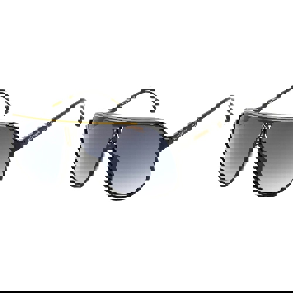 Carrera 1047/S 02M2 9O Black Gold / Grey Shaded Sunglasses One Size